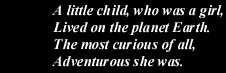A little child, who was a girl...